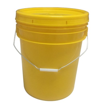 Hot sale 5 gallon food grade plastic container bucket with snap lid