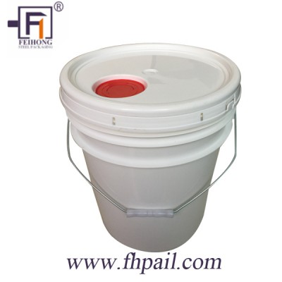 wholesale 5 gallon plastic bucket with spout for lubricant oil ,paint,detergent