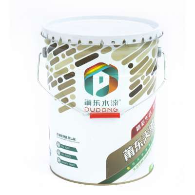 Custom Designed 20L Print Curly Edge Lid Pail Steel Drum Manufacturer