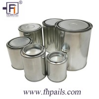 Paint Tin Can for Adhesive